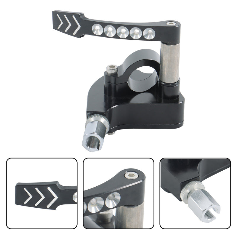 DURAFORCE Yamaha Black Billet Throttle Thumb Assy for Banshee 350 Raptor 350 660R 700R ATV