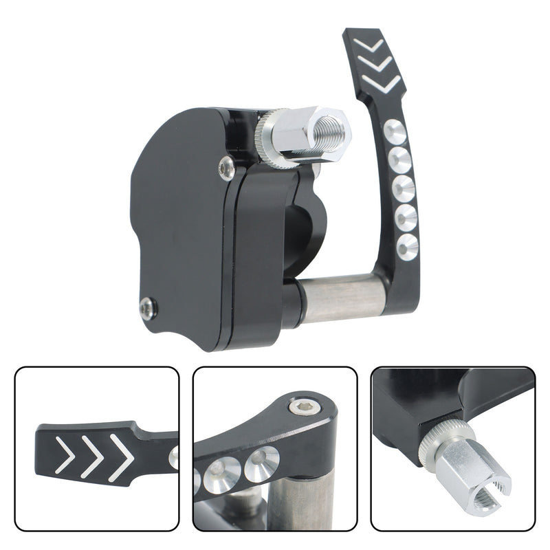 DURAFORCE Yamaha Black Billet Throttle Thumb Assy for Banshee 350 Raptor 350 660R 700R ATV