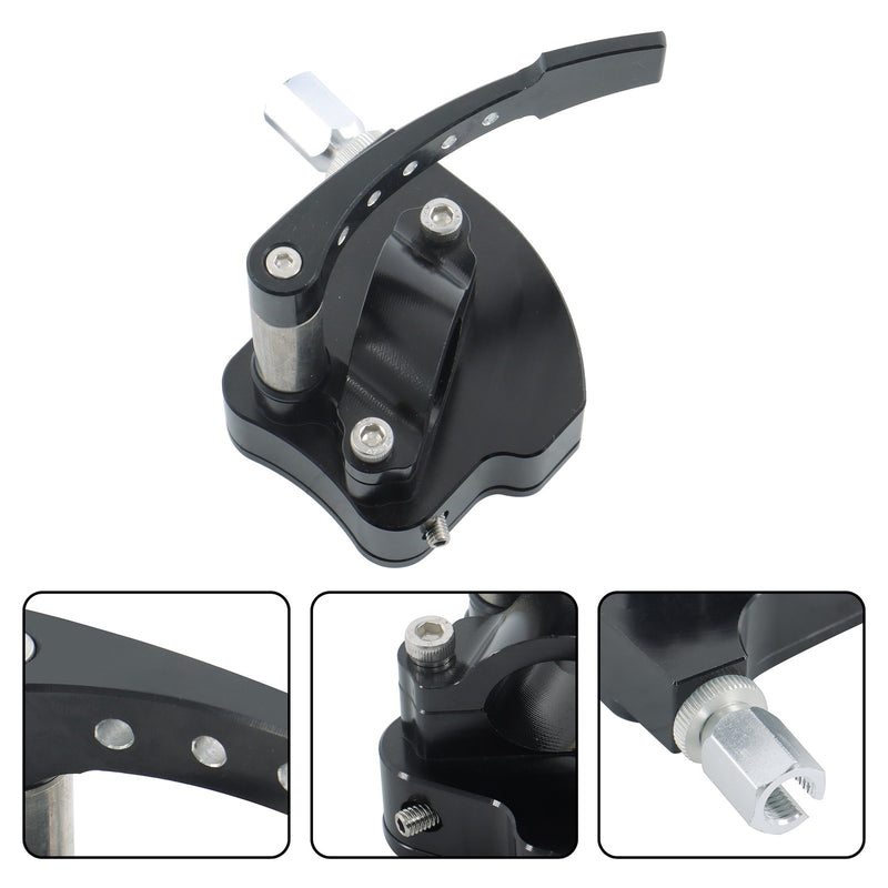 DURAFORCE Yamaha Black Billet Throttle Thumb Assy for Banshee 350 Raptor 350 660R 700R ATV