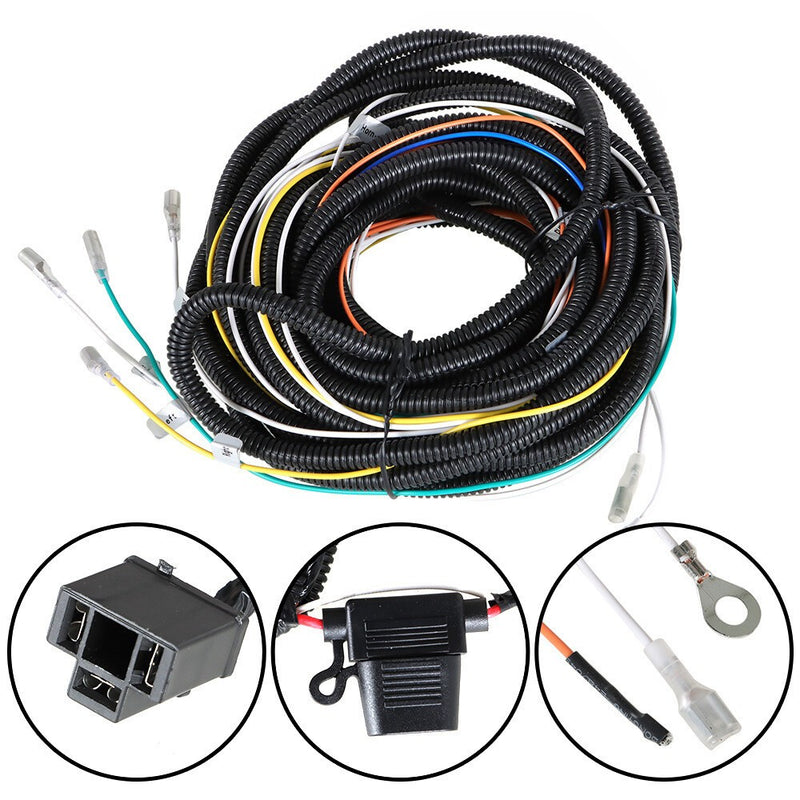 DURAFORCE Pug & Play LED Turn Signal Light Kit with Horn for Polaris Ranger Can-Am