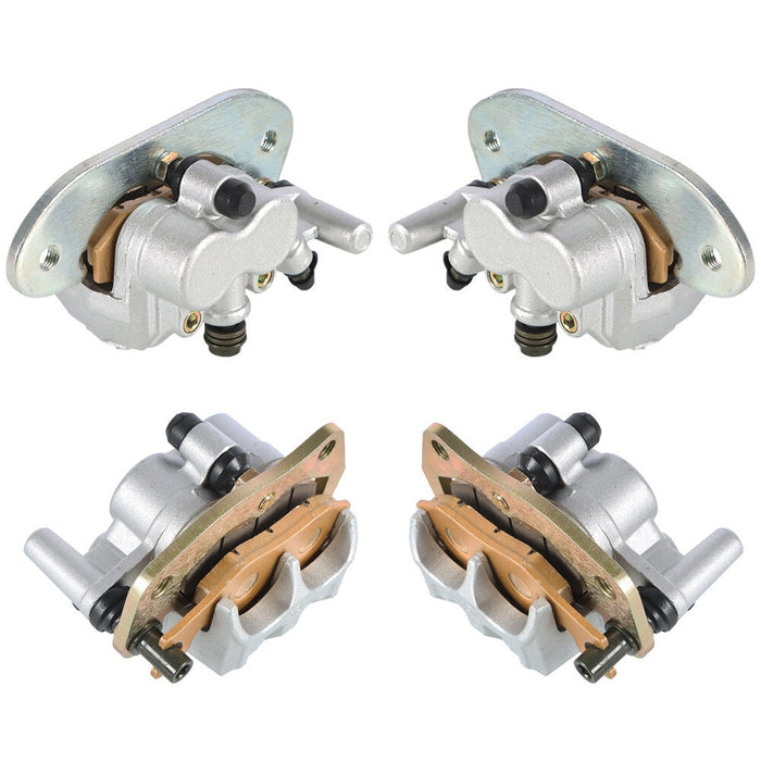 DURAFORCE Yamaha Rhino 700 2008-2013 Front & Rear Brake Calipers with Pads Set