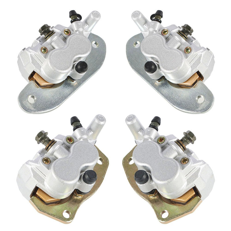 DURAFORCE Yamaha Rhino 700 2008-2013 Front & Rear Brake Calipers with Pads Set