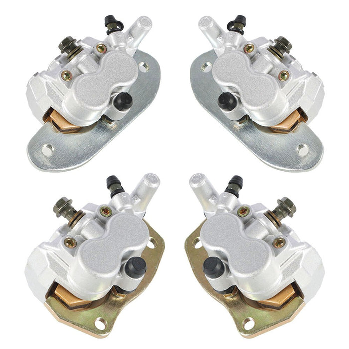 DURAFORCE Yamaha Rhino 700 2008-2013 Front & Rear Brake Calipers with Pads Set