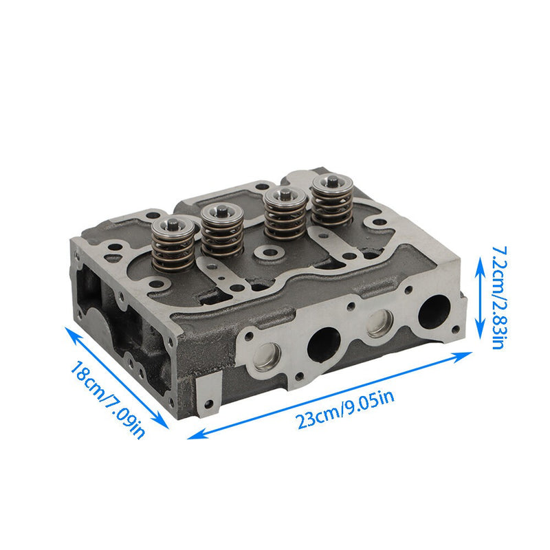 DURAFORCE New Kubota Z751 Z750 Cylinder Head Assembly & Full Gasket Set Complete