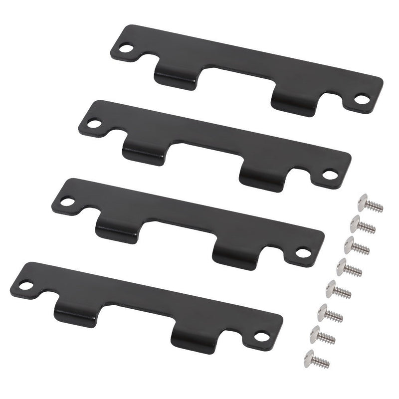 DURAFORCE Yamaha Rhino 450 Tailgate Hinge Plates + Screws 2006-2009 YXR450 Replacement