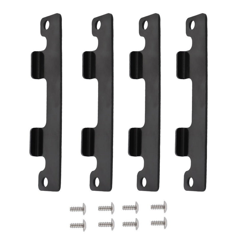 DURAFORCE Yamaha Rhino 450 Tailgate Hinge Plates + Screws 2006-2009 YXR450 Replacement