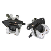DURAFORCE Yamaha Grizzly 350 2007-2012 Front Brake Calipers & Rotors Set YFM350G