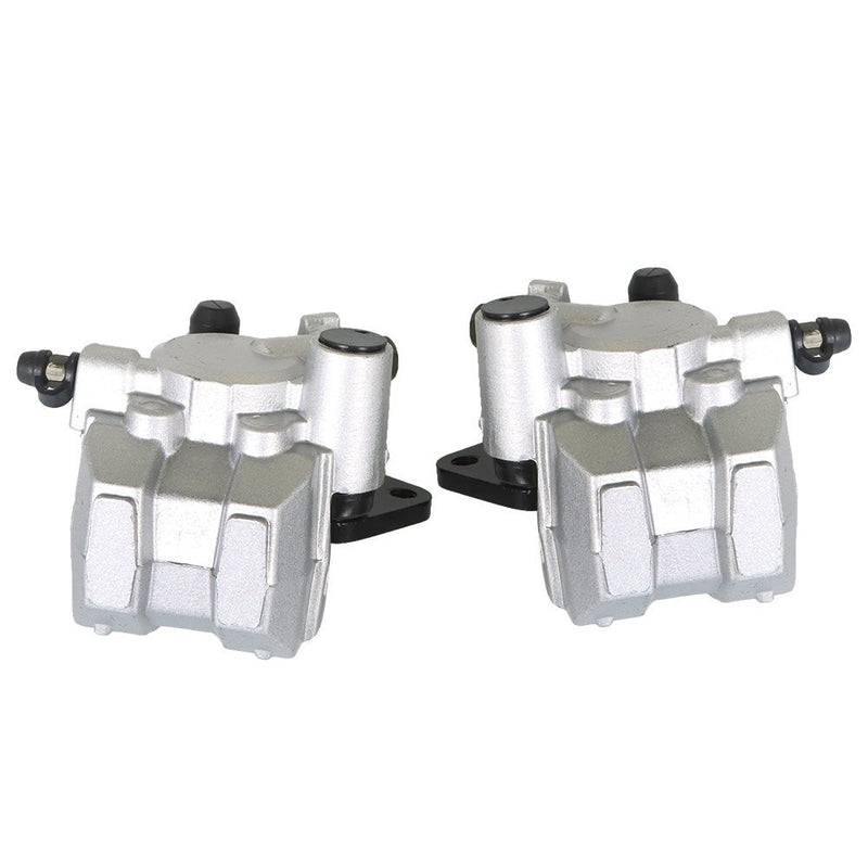DURAFORCE Yamaha Grizzly 350 2007-2012 Front Brake Calipers & Rotors Set YFM350G