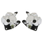 DURAFORCE Yamaha Grizzly 350 2007-2012 Front Brake Calipers & Rotors Set YFM350G