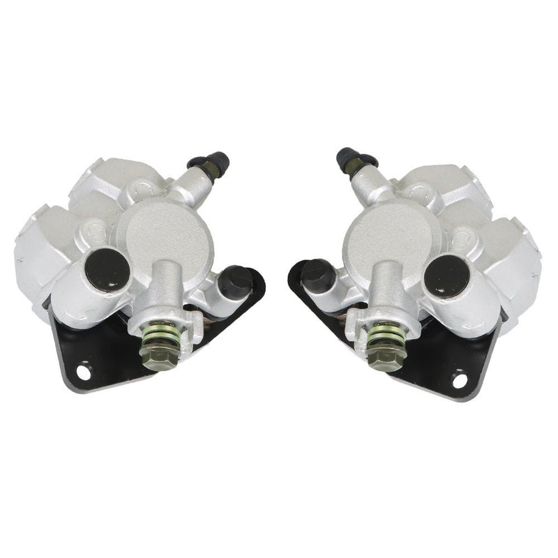 DURAFORCE Yamaha Grizzly 350 2007-2012 Front Brake Calipers & Rotors Set YFM350G