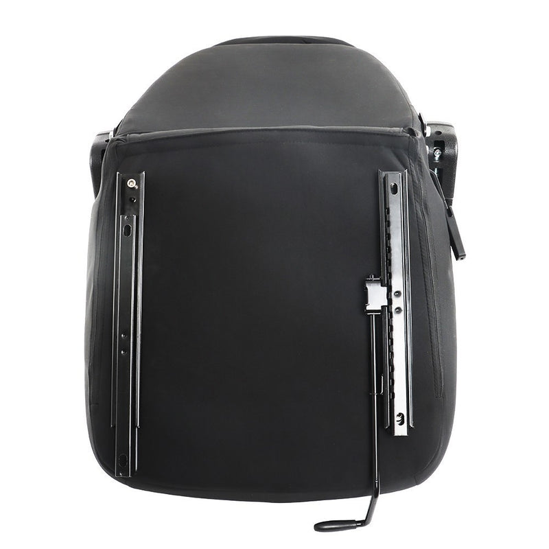 DURAFORCE Black Seat Assembly for New Holland Loader Backhoe - High Quality Replacement