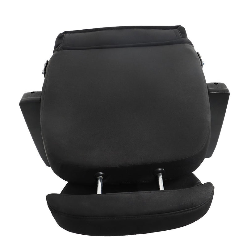 DURAFORCE Black Seat Assembly for New Holland Loader Backhoe - High Quality Replacement