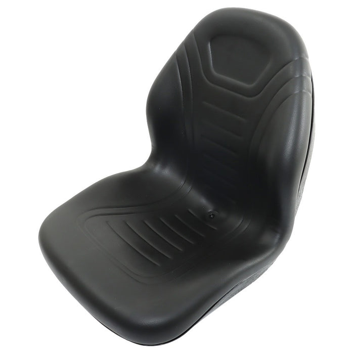 DURAFORCE New Skid Steer Black Bucket Seat for John Deere 240 250 315 328D 332 7775