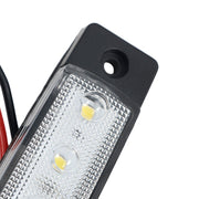 DURAFORCE 10PCS White Waterproof Marine Boat Stern Transom Lights 12V-24V 6LED