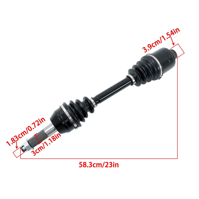 DURAFORCE Polaris ATV Rear Left & Right CV Axles Drive Shaft 1332421 1332511 1332654