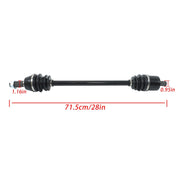 DURAFORCE Front Right & Left CV Joint Axle for Polaris Ranger Crew XP 1000 RZR S 4 800