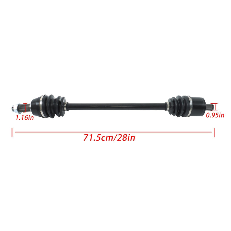DURAFORCE Front Right & Left CV Joint Axle for Polaris Ranger Crew XP 1000 RZR S 4 800
