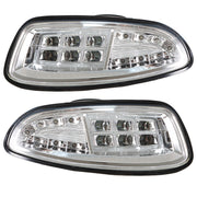 DURAFORCE Golf Cart LED Headlight & Tail Light Kit Deluxe Street 2008-2015 All Models