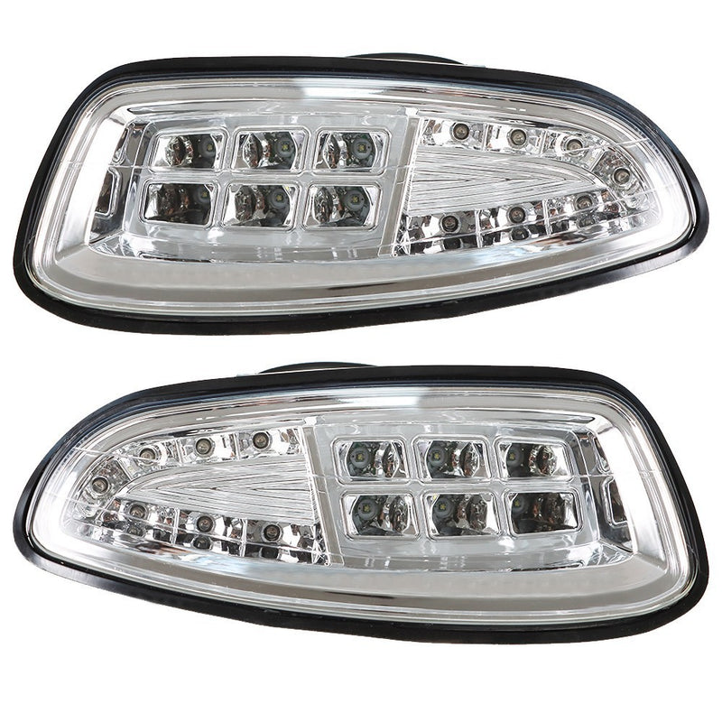 DURAFORCE Golf Cart LED Headlight & Tail Light Kit Deluxe Street 2008-2015 All Models