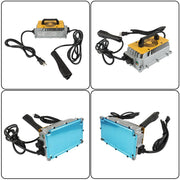 DURAFORCE New 3-Pin Triangular Plug Lithium Battery Charger for EZGO TXT RVX Golf Cart