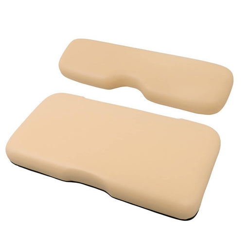 DURAFORCE E-Z-GO RXV 2008+ Beige Front Seat Cushion Set for Freedom Golf Carts