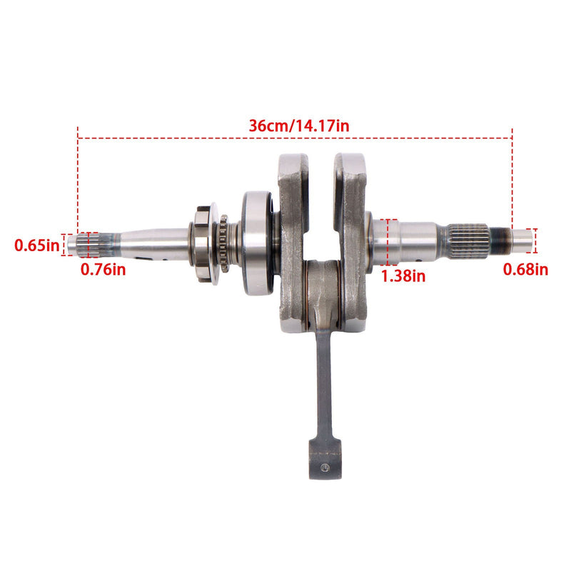 DURAFORCE HiSun 500 UTV ATV HS500 2008-2016 Crankshaft 13200-F18-0000 Taper Ratio 1:5