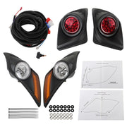 DURAFORCE LED Headlight & Taillight Kit for 2017+ Yamaha Drive2 Golf Cart