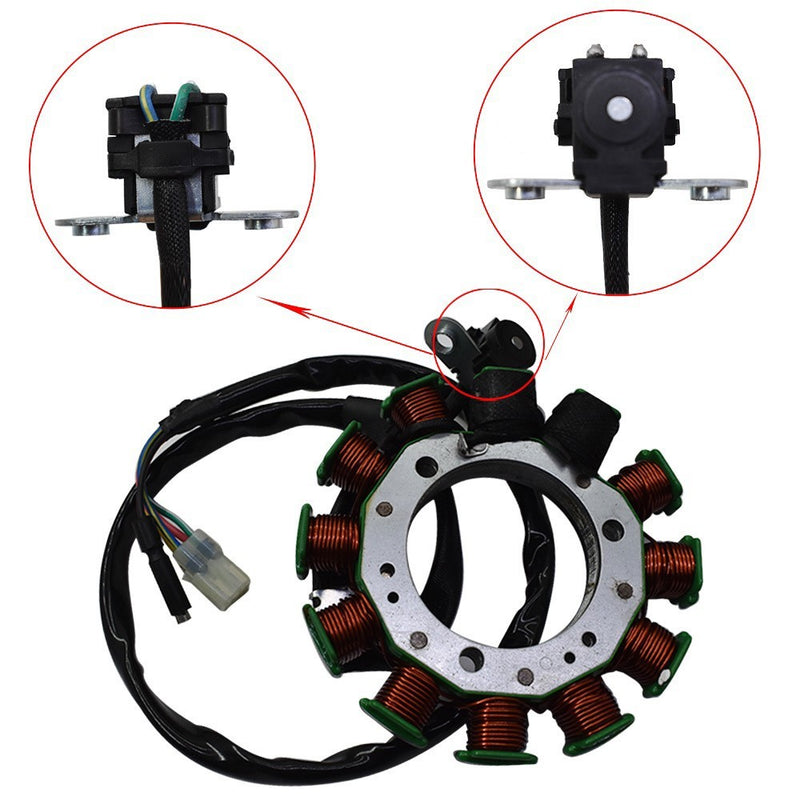 DURAFORCE 1999-2008 Honda TRX400EX Stator & Gasket ATV Magneto Sportrax Replacement US