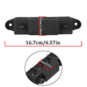 DURAFORCE Black 4 Post Busbar 5/16" 12V 250A Power Distribution Block with Cover
