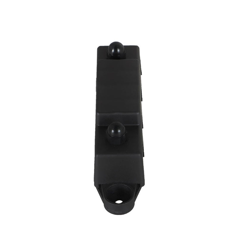 DURAFORCE Black 4 Post Busbar 5/16" 12V 250A Power Distribution Block with Cover