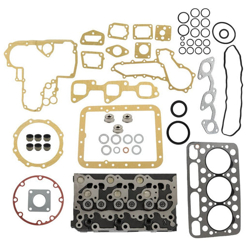 DURAFORCE Kubota L2900 L3000 L3010 D1503 Cylinder Head Assembly & Gasket Complete