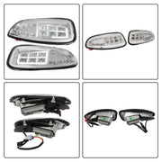 DURAFORCE EZGO RXV Golf Cart Full LED Light Kit Headlights & Tail Lights 2016+