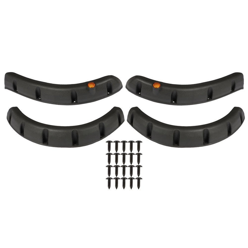 DURAFORCE 4pcs Fender Flares for Yamaha Drive G29 Golf Cart - Front & Rear Set