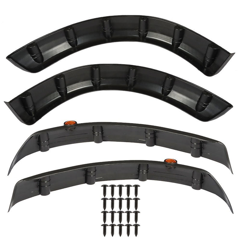 DURAFORCE 4pcs Fender Flares for Yamaha Drive G29 Golf Cart - Front & Rear Set