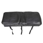 DURAFORCE Black Universal Rear Seat Cover Kit for Club Car EZGO Yamaha Golf Cart