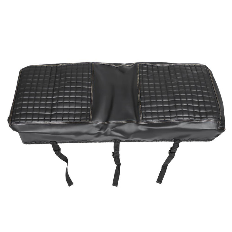 DURAFORCE Black Universal Rear Seat Cover Kit for Club Car EZGO Yamaha Golf Cart
