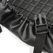 DURAFORCE Black Universal Rear Seat Cover Kit for Club Car EZGO Yamaha Golf Cart