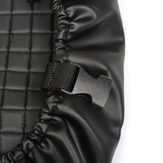 DURAFORCE Black Universal Rear Seat Cover Kit for Club Car EZGO Yamaha Golf Cart