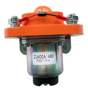 DURAFORCE Heavy Duty 48V Golf Cart Contactor Solenoid ZJ-400A MZJ-400A 400A