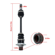 DURAFORCE Rear Left CV Joint Axle for Yamaha Grizzly 660 YFM660F 4X4 2003-2008