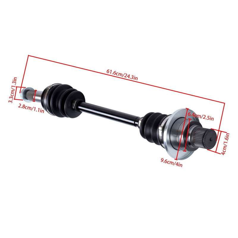 DURAFORCE Rear Left CV Axle Drive Shaft Yamaha Rhino 450 660 700 04-09 5UG-F531H-21-00