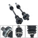 DURAFORCE 2Pcs Rear CV Axles Drive Shaft for Yamaha Grizzly 660 2003-2008 Left & Right