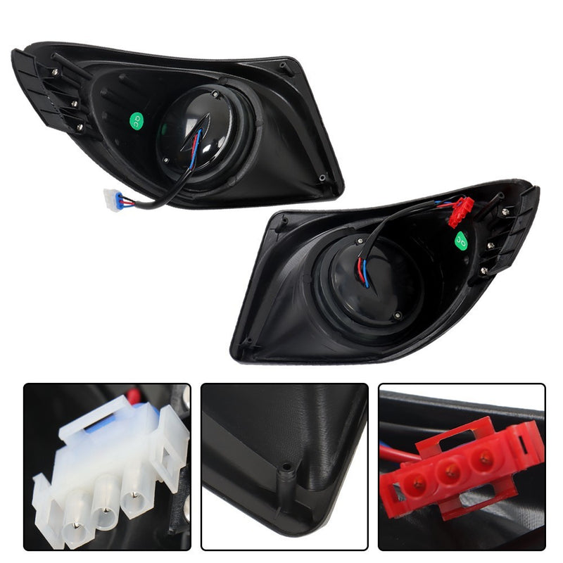 DURAFORCE LED Street Legal Light Kit for Yamaha Drive2 Golf Cart 2017-Up Deluxe