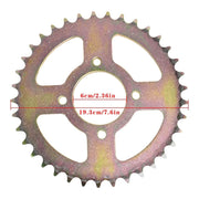 DURAFORCE 44" ATV Go Kart Rear Live Axle Kit Sprocket Brake Wheel Hub Quad Fit