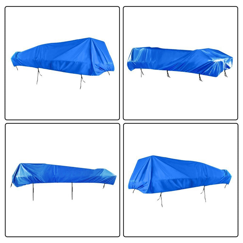 DURAFORCE Dark Blue Waterproof Boat Cover 21-24' Trailerable Pontoon Beam 102
