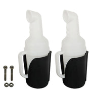DURAFORCE 2× Universal Sand Bottles with Handle & Holder for E-Z-GO Yamaha Golf Cart