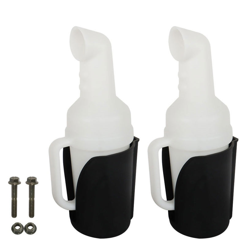 DURAFORCE 2× Universal Sand Bottles with Handle & Holder for E-Z-GO Yamaha Golf Cart