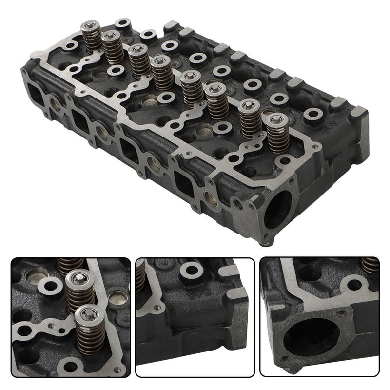 DURAFORCE New Mitsubishi S4S Engine Cylinder Head Assembly with Full Gasket Set Complete
