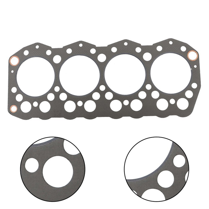 DURAFORCE New Mitsubishi S4S Engine Cylinder Head Assembly with Full Gasket Set Complete