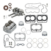 DURAFORCE Polaris RZR Ranger 800 Engine Rebuild Kit Crankshaft Pistons Gaskets 2011-2015